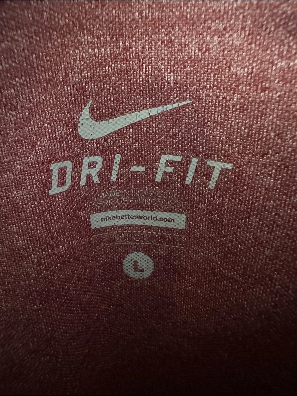 Nike Men's Polo Shirt with Razorback Logo - Maroon